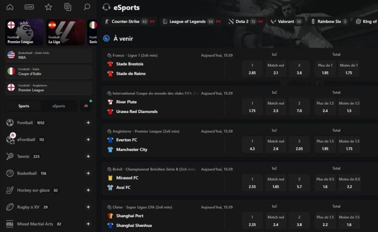 Betify Casino paris Esport